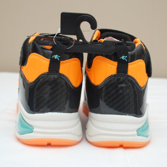 And1 Kid's Beast Mode Rubber Shoes - Black Orange - Picture 6 of 10